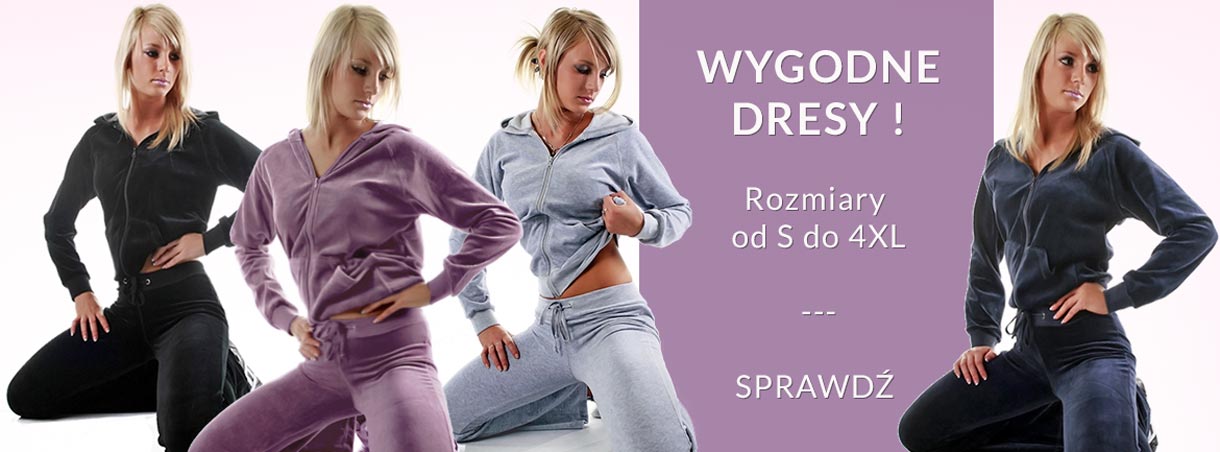 Dresy welurowe damskie - spodnie z prostą nogawką