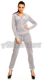 Dres welurowy szary Dres welurowy szary